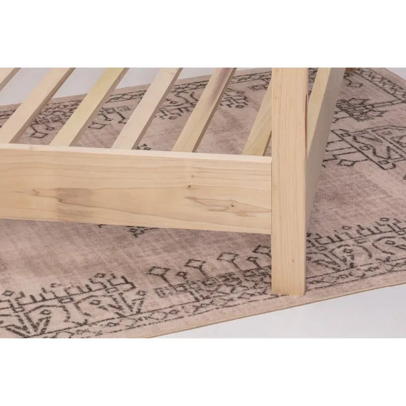Model FULL CANOPY Full Size Canopy Bed with Raised Platform