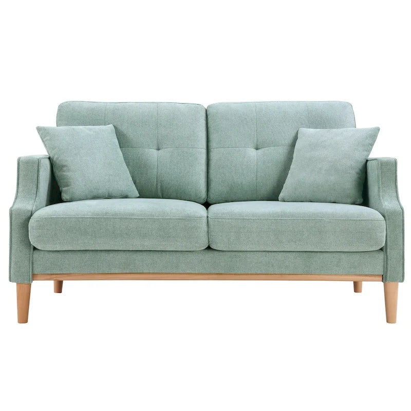 Modern Loveseat Sofa with USB Charge
