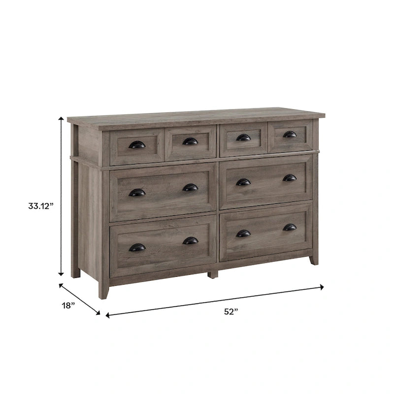 Middlebrook Designs 6-Drawer Farmhouse Dresser