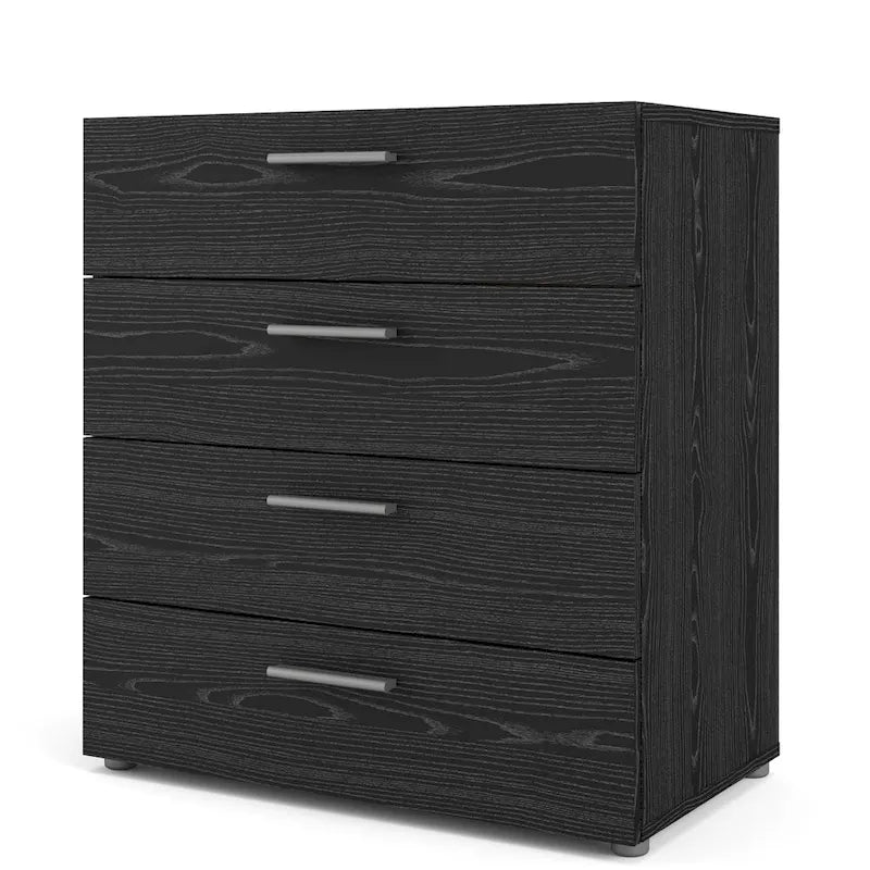 Contemporary Four Drawer Engineered Wood Storage Chest