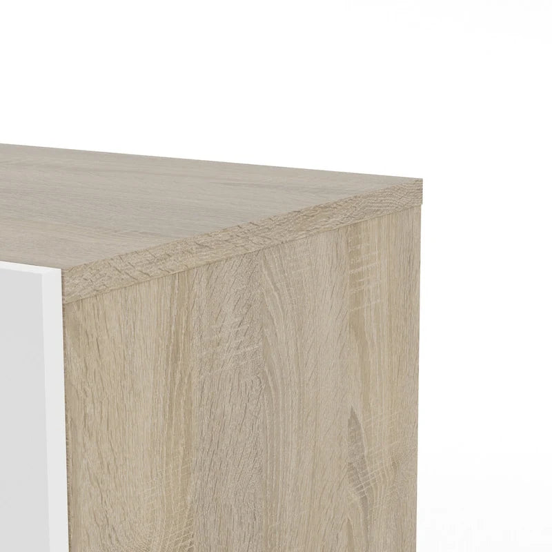 Contemporary Four Drawer Engineered Wood Storage Chest