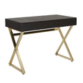 Powered Home Office Desk With Storage Drawer