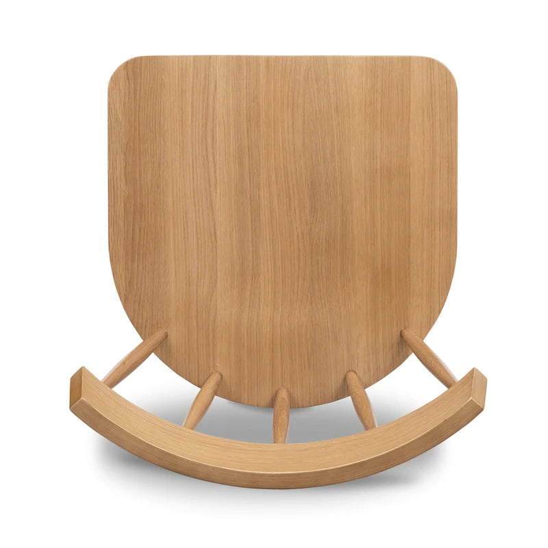 Dining Chair - Solid Oak Wood with Spindle-Back