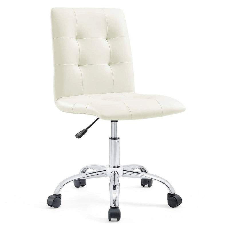 Armless Mid Back Office Chair