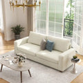86.6 Upholstered Sofa Couch for Living Room 3-Seater Sofa